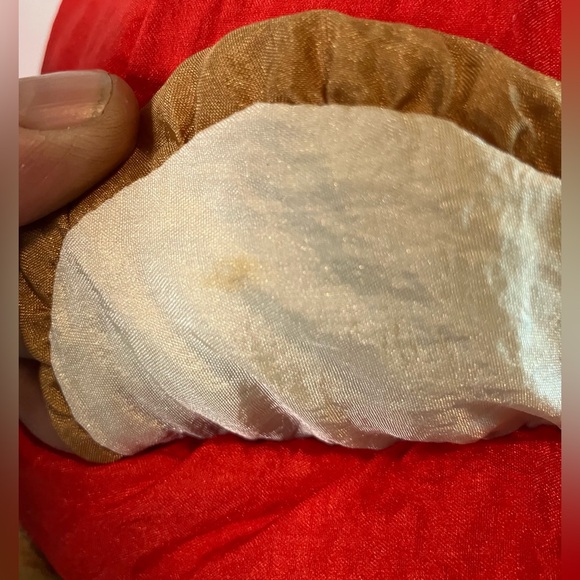 Vtg1978 Dayton Hudson Plush Teddy Bear Nylon Brown Stuffed Animal Ice Skates 24" - Picture 2 of 9